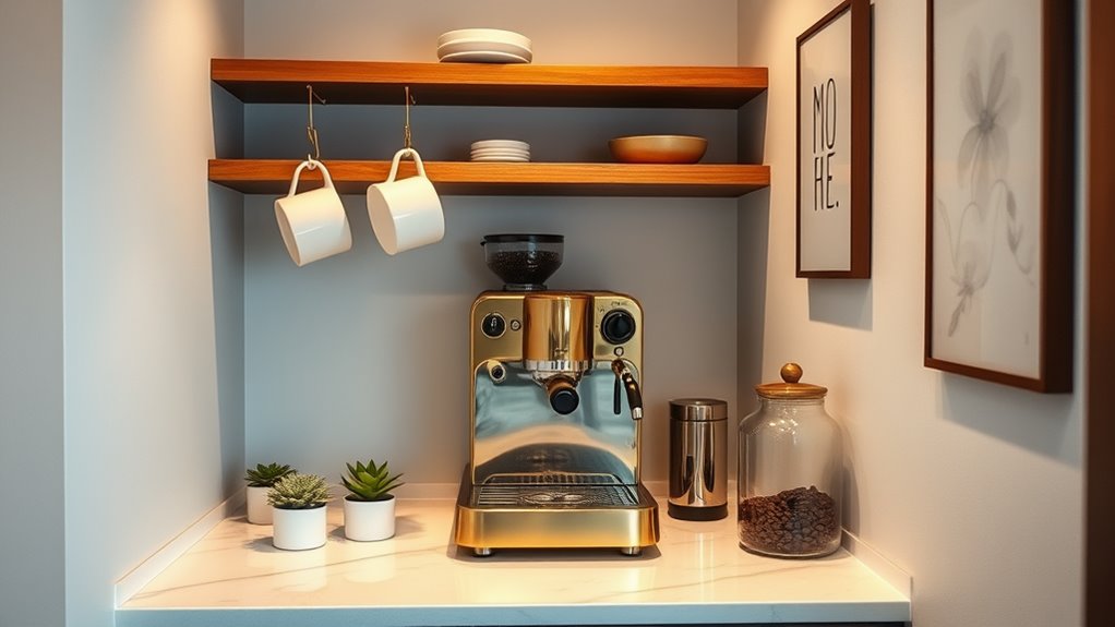 space saving coffee maker